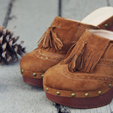 The 70's Tassel Wedges: Alternate View #2