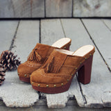 The 70's Tassel Wedges: Alternate View #1