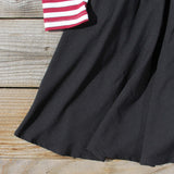 The Abby Stripe Dress: Alternate View #3