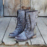 The Aberdeen Studded Combat Boots: Alternate View #3
