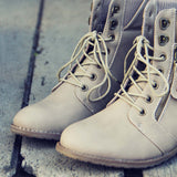 The Big Sur Sweater Boots in Sand: Alternate View #2