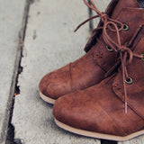 The Billie Plaid Booties: Alternate View #2