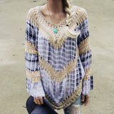The Blake Tunic in Gray: Alternate View #1