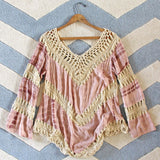 The Blake Tunic in Sand: Alternate View #4