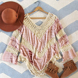 The Blake Tunic in Sand: Alternate View #1