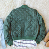 The Bomber Jacket in Olive: Alternate View #4