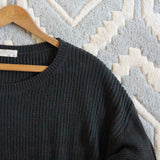 The Boyfriend Lace Sweater in Sage: Alternate View #2