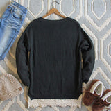 The Boyfriend Lace Sweater in Sage: Alternate View #4