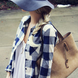 The Boyfriend Shirt Dress: Alternate View #2