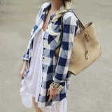 The Boyfriend Shirt Dress: Alternate View #1