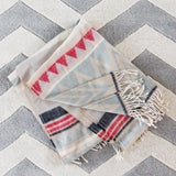 Chevron Fringe Blanket Scarf: Alternate View #3