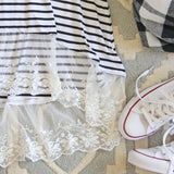 The Dakota Lace Tee: Alternate View #3