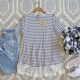 The Dakota Lace Tee: Alternate View #4