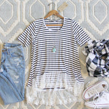 The Dakota Lace Tee: Alternate View #1