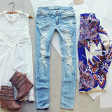 The Dawson Distressed Jean: Alternate View #1