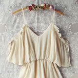 The Drifter Romper in Cream: Alternate View #2