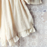 The Drifter Romper in Cream: Alternate View #3
