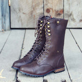 Sweater Weather Plaid Boots in Brown: Alternate View #3