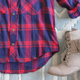 The Everyday Plaid Top in Tartan: Alternate View #3