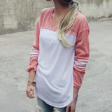 The Fenley Tee in Pink: Alternate View #2