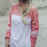 The Fenley Tee in Pink: Alternate View #5