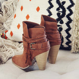 The Goldie Booties in Cognac: Alternate View #4