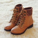 The Grizzly Boots in Tan: Alternate View #3