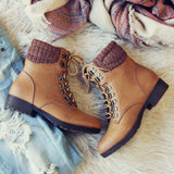 The Grizzly Boots in Tan: Alternate View #1