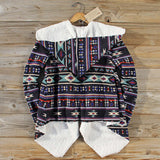 The Grizzly Cozy Hoodie in Sage: Alternate View #4