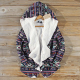 The Grizzly Cozy Hoodie in Sage: Alternate View #1