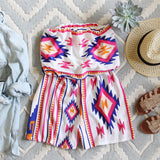 The Jackson Romper in White: Alternate View #1