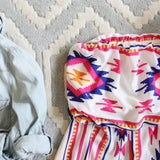 The Jackson Romper in White: Alternate View #2