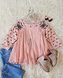 The James Top in Pink: Alternate View #1