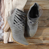 The Jax Braided Booties: Alternate View #2
