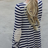 The Lace Patch Dress: Alternate View #3