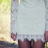 Lace & Tie Dress: Alternate View #2