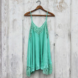The Linden Layering Tunic in Mint: Alternate View #1