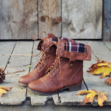 The Lodge Boots in Rust: Alternate View #1