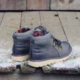 The Logger Boots in Gray: Alternate View #3