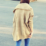 The Lone Wolf Sweater Coat (wholesale): Alternate View #3