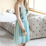 The Madison Sage Dress: Alternate View #2