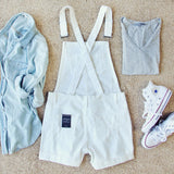 Maggie Distressed Overalls: Alternate View #4