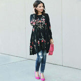 Midnight Garden Dress (wholesale): Alternate View #2