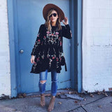 Midnight Garden Dress (wholesale): Alternate View #1