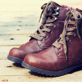 The Mountaineer Sweater Boots in Brown: Alternate View #2