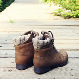 The Mountaineer Sweater Boots in Taupe: Alternate View #3