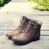 The Mountaineer Sweater Boots in Taupe: Alternate View #1
