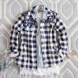 The Plaid Barn Coat: Alternate View #1