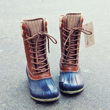 The Portland Duck Boot: Alternate View #2