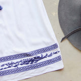 The Roe Embroidered Tunic (wholesale): Alternate View #3